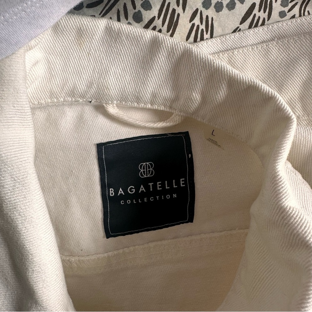 White Jean Jacket - Picture 6 of 6